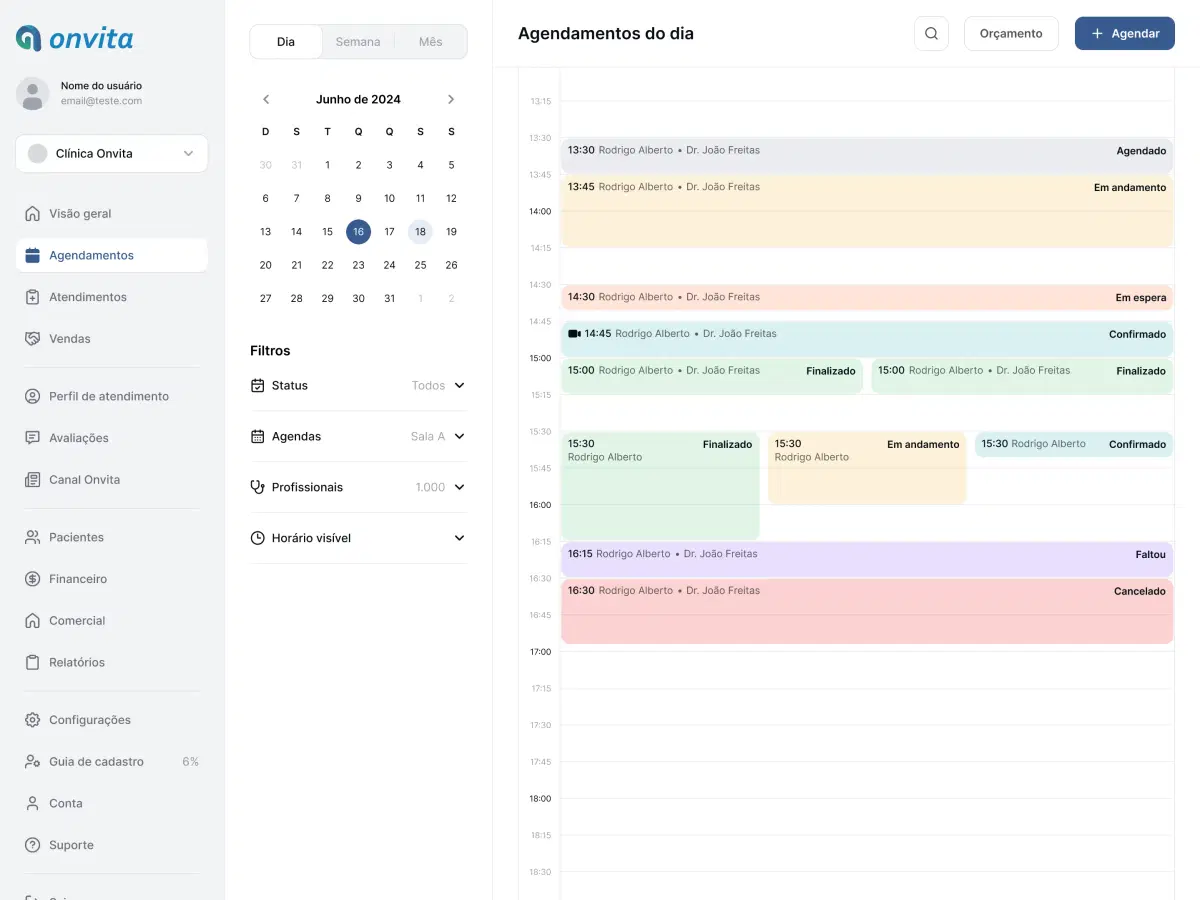 Controle sua agenda com mais eficiência